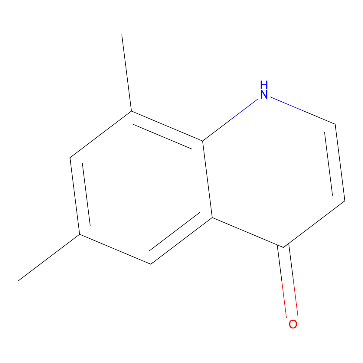 6,8-Dimethyl-4-quinolinol molecular structure, CAS 203626-58-8