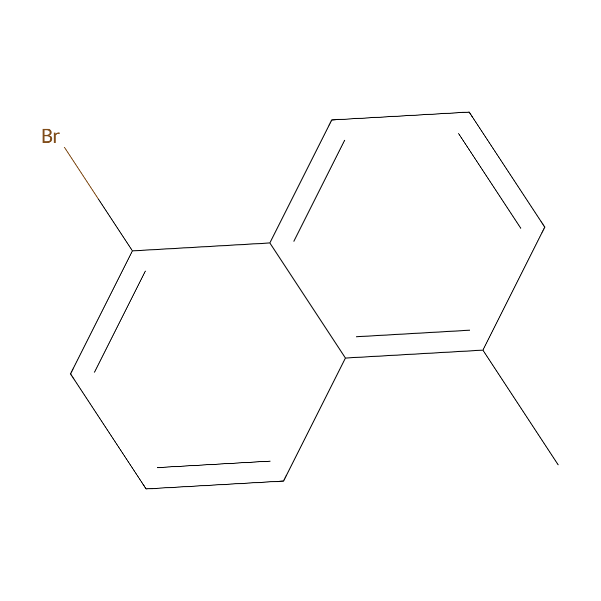 1-Bromo-5-methylnaphthalene molecular structure, CAS 20366-59-0
