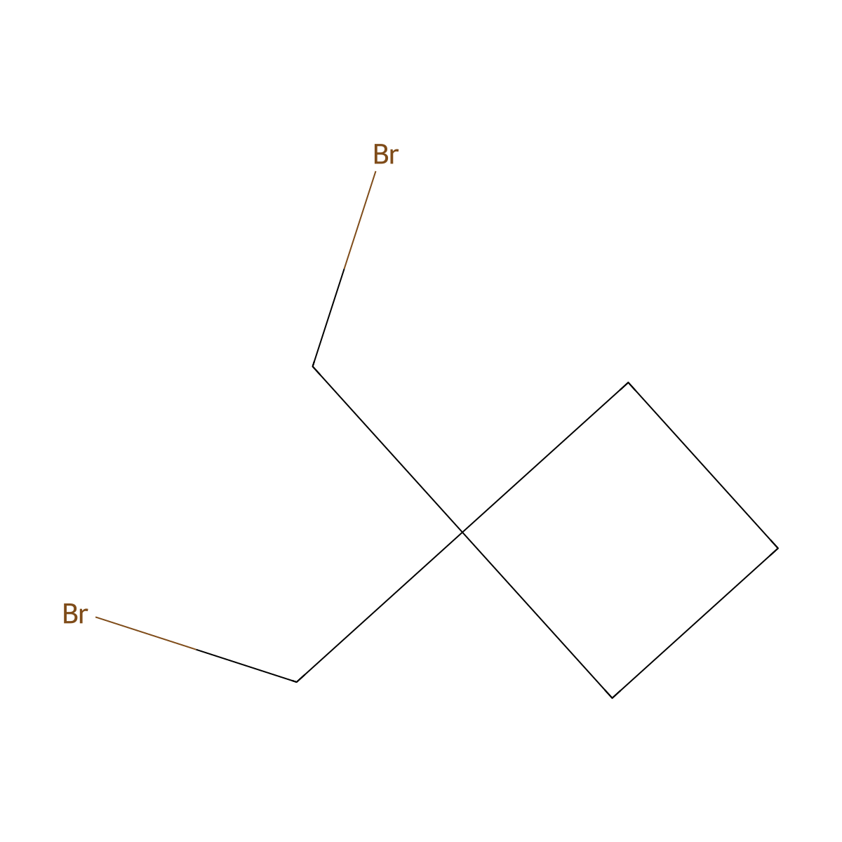 1,1-Bis(bromomethyl)cyclobutane molecular structure, CAS 20371-79-3