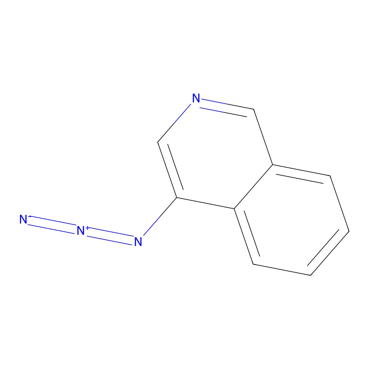 4-Azidoisoquinoline molecular structure, CAS 20377-03-1