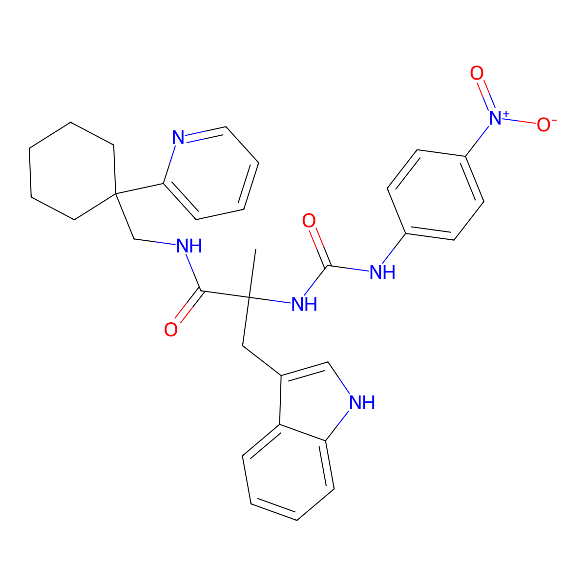 PD 168368 molecular structure, CAS 204066-82-0