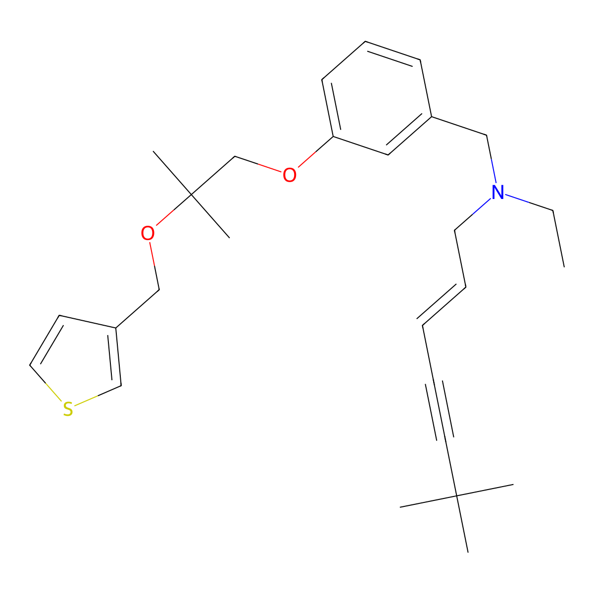 FR194738 free base molecular structure, CAS 204067-45-8