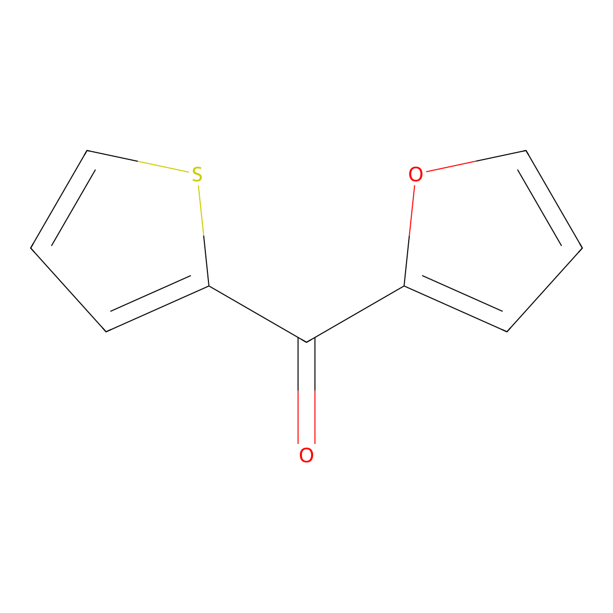 2-Furyl(2-thienyl)methanone molecular structure, CAS 20409-51-2