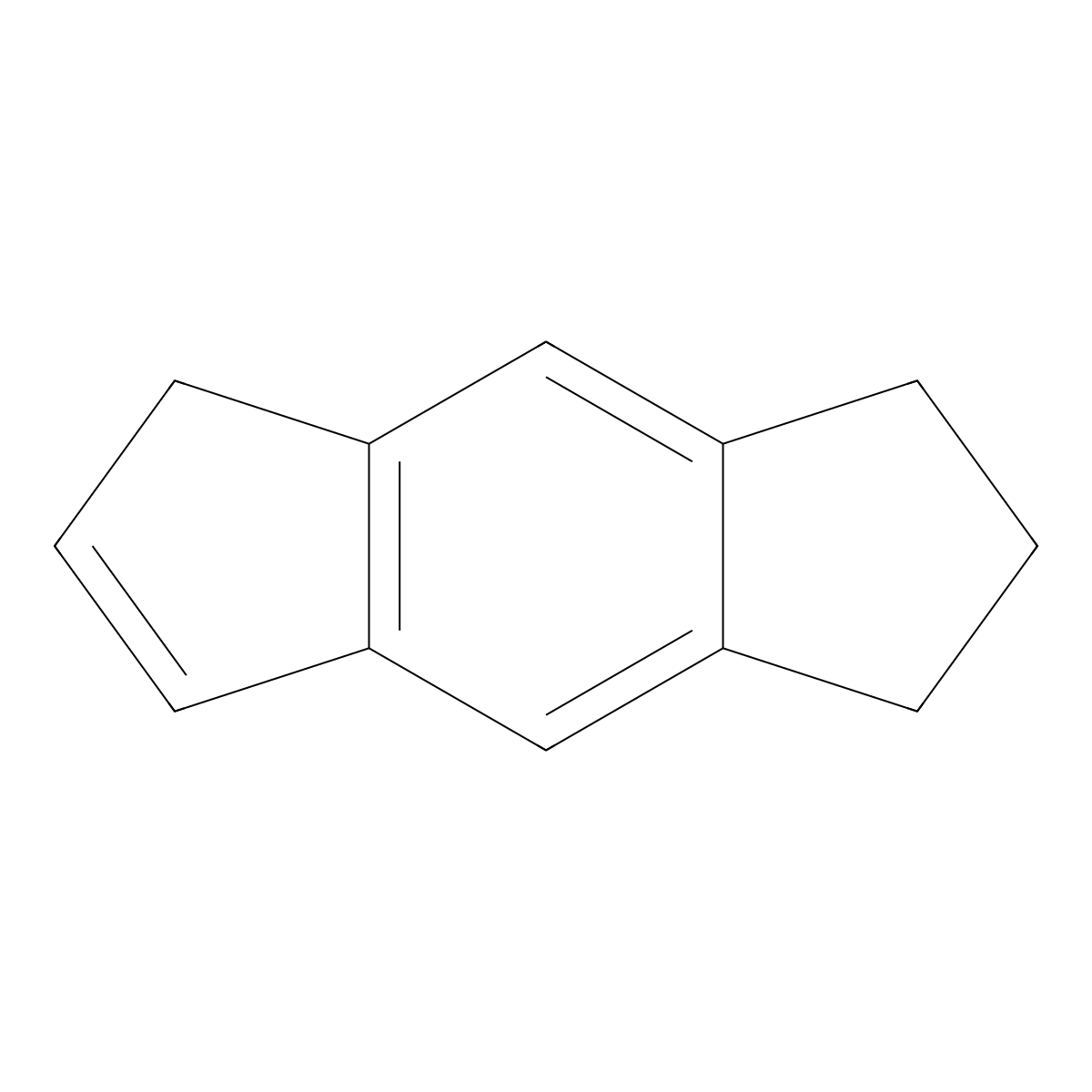 1,2,3,5-Tetrahydro-s-indacene molecular structure, CAS 204139-30-0
