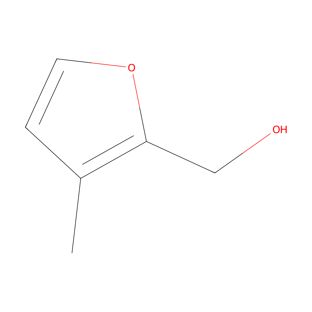(3-Methylfuran-2-yl)methanol molecular structure, CAS 20416-16-4