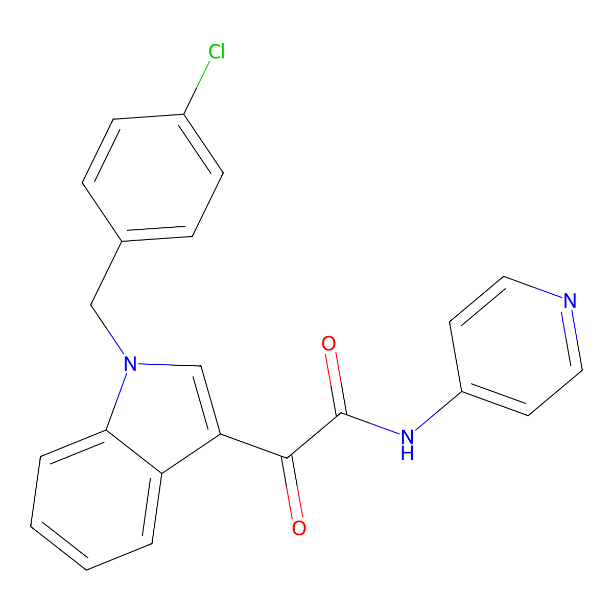 Indibulin molecular structure, CAS 204205-90-3
