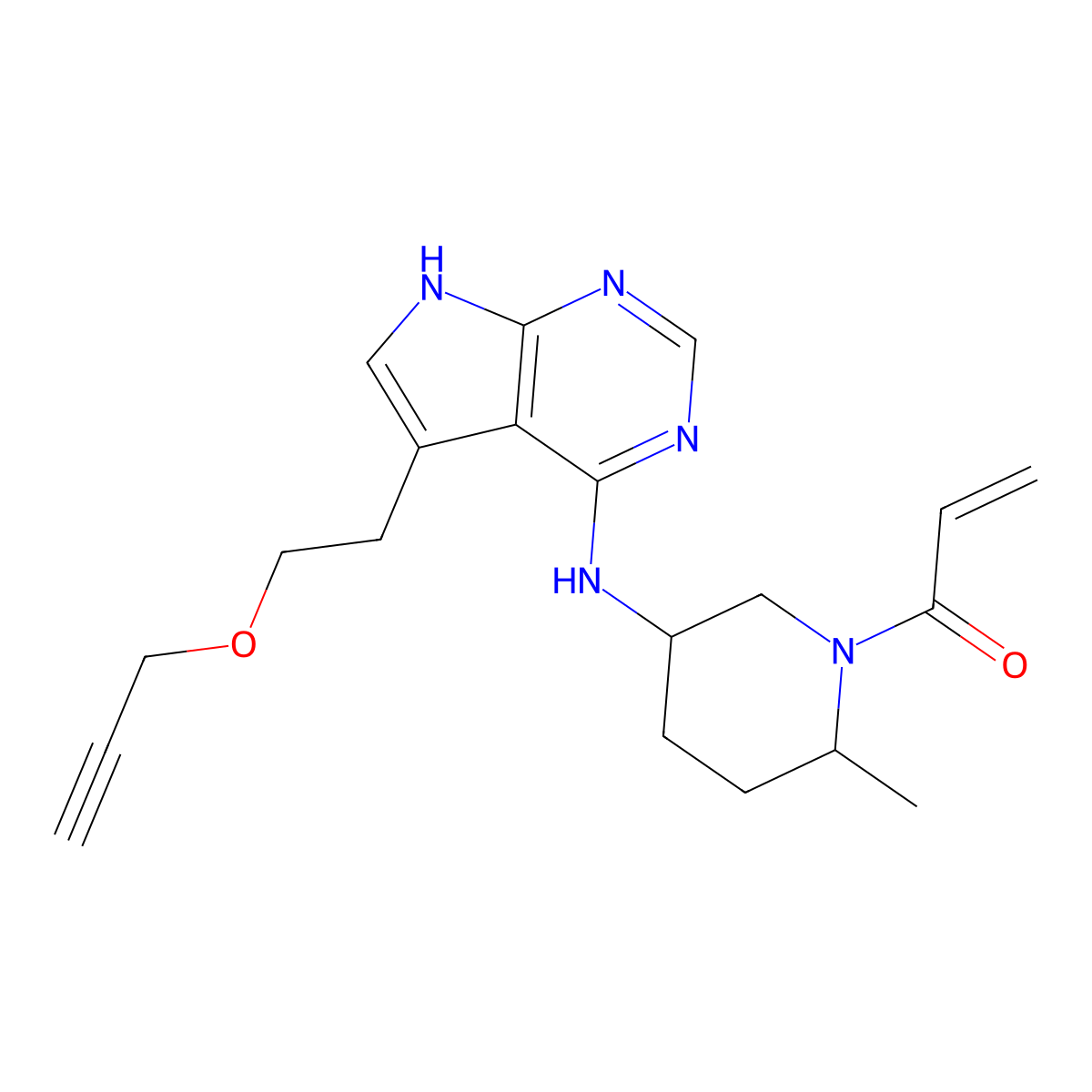Jak-IN-24 molecular structure, CAS 2042629-43-4