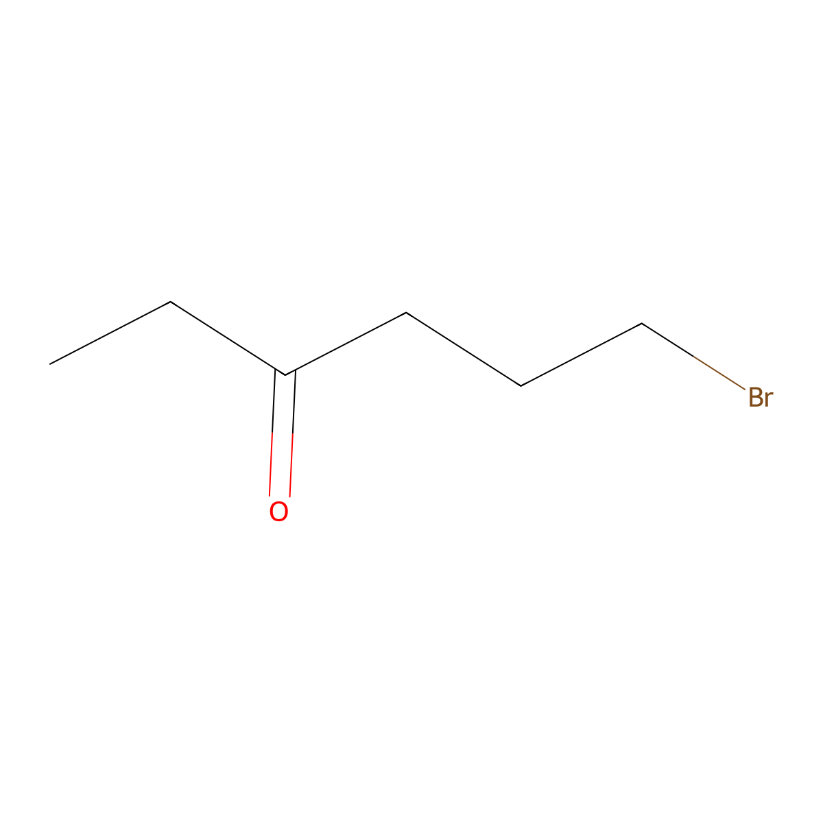 6-Bromohexan-3-one molecular structure, CAS 20434-22-4