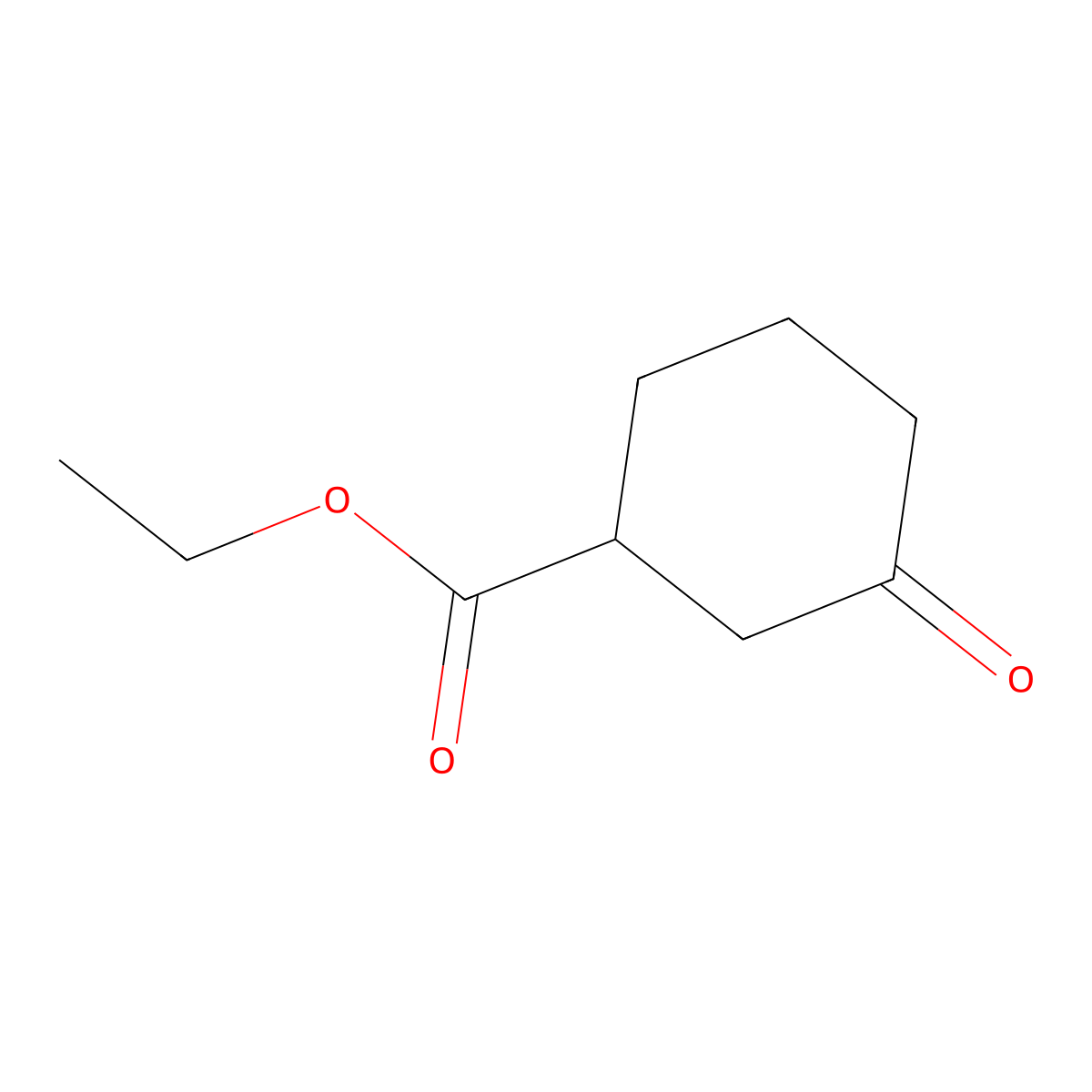 ethyl (1R)-3-oxocyclohexane-1-carboxylate molecular structure, CAS 2043662-34-4