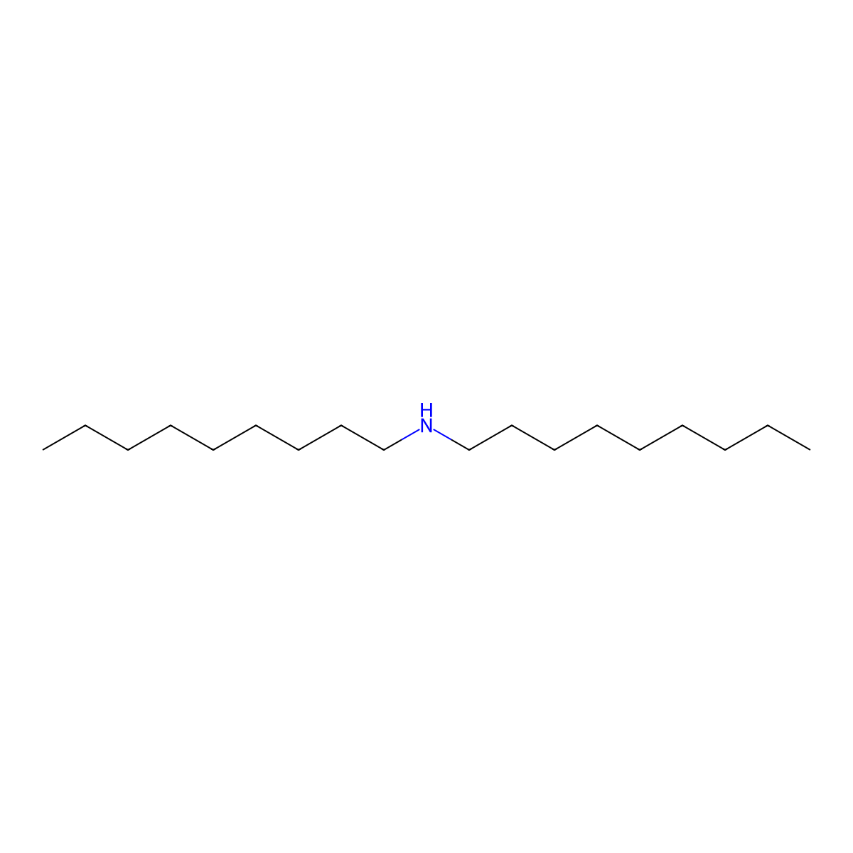 Dinonylamine molecular structure, CAS 2044-21-5