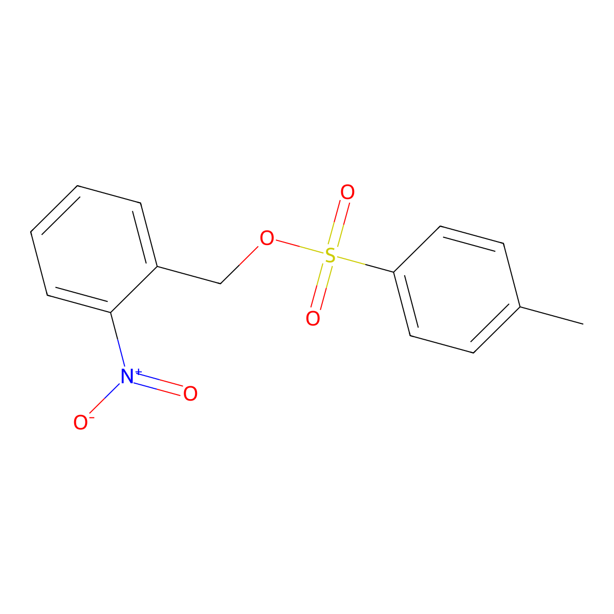 2-Nitrobenzyl tosylate molecular structure, CAS 20444-09-1