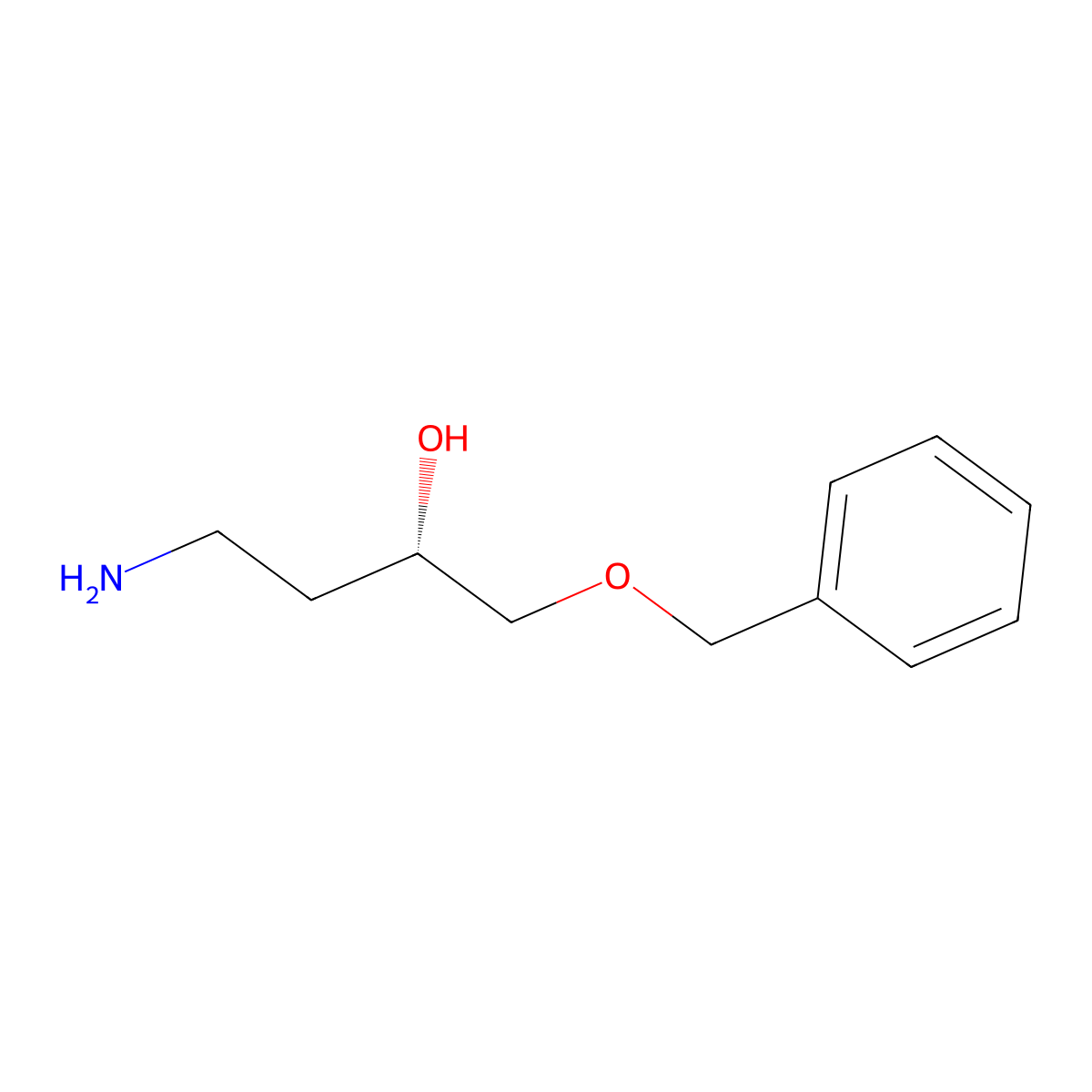 (2S)-4-Amino-1-(benzyloxy)butan-2-ol molecular structure, CAS 2044705-34-0