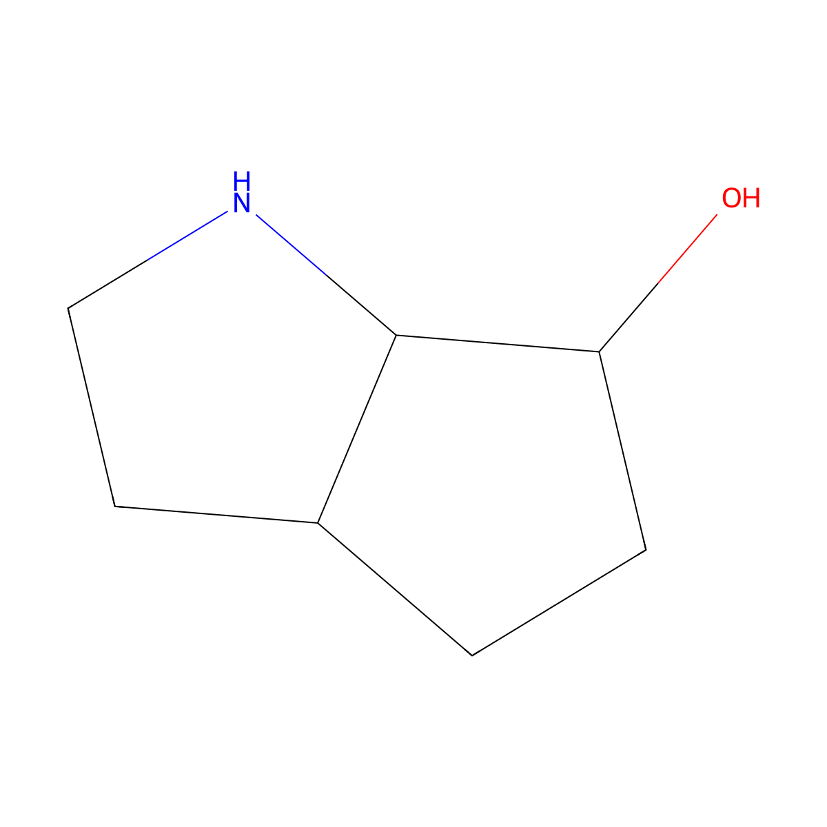 Rel-(3aS,6R,6aR)-octahydrocyclopenta[b]pyrrol-6-ol molecular structure, CAS 2044705-90-8