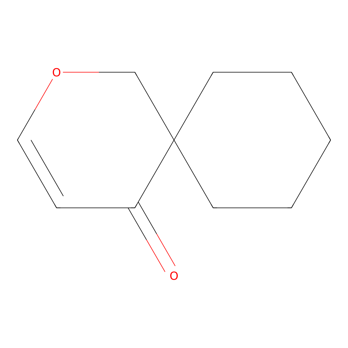 2-Oxaspiro[5.5]undec-3-en-5-one molecular structure, CAS 2044712-95-8