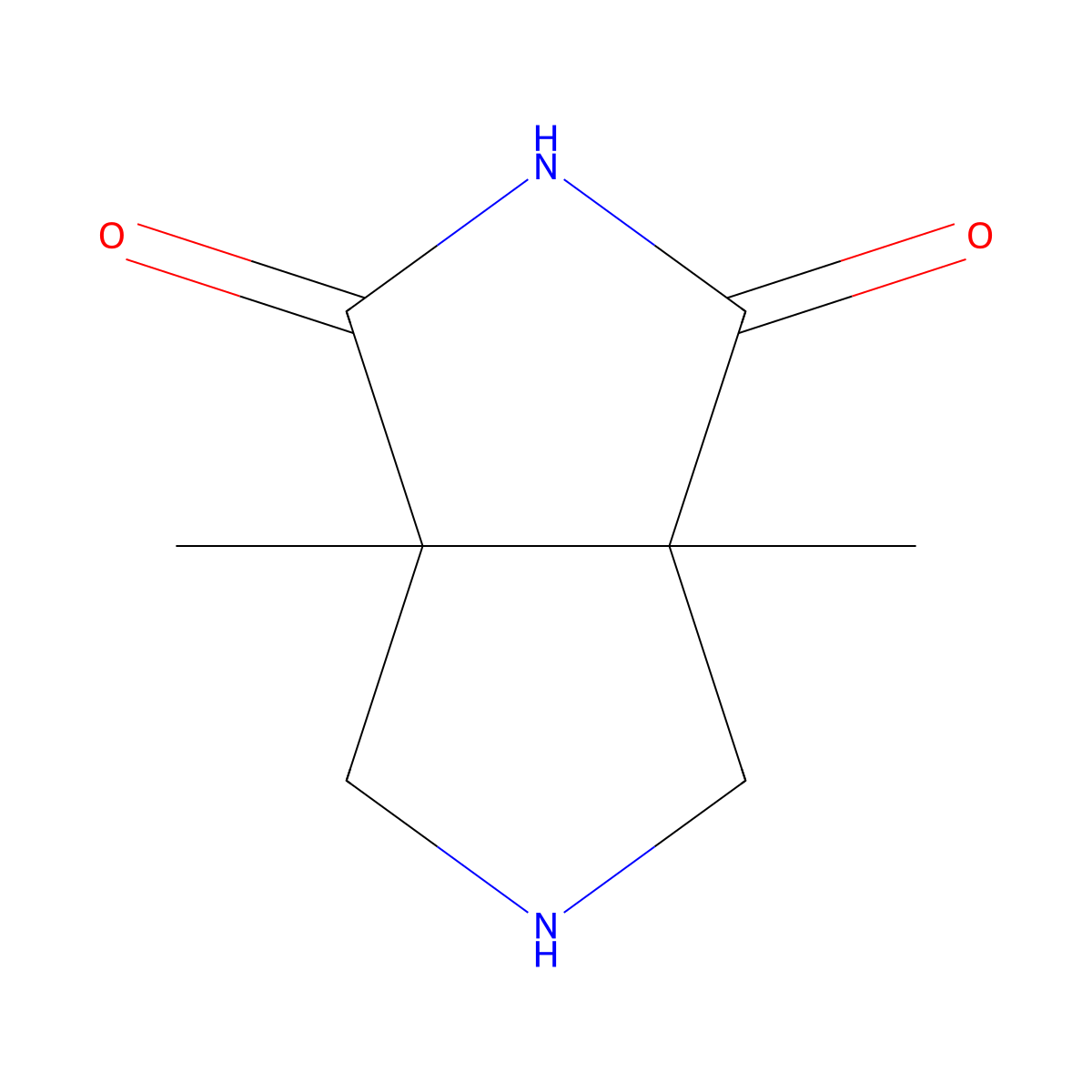 3A,6a-dimethyl-octahydropyrrolo[3,4-c]pyrrole-1,3-dione molecular structure, CAS 2044714-22-7