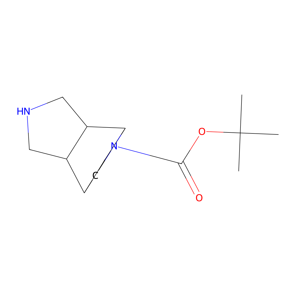 Tert-butyl 4,8-diazatricyclo[5.2.2.0,2,6]undecane-8-carboxylate molecular structure, CAS 2044773-54-6