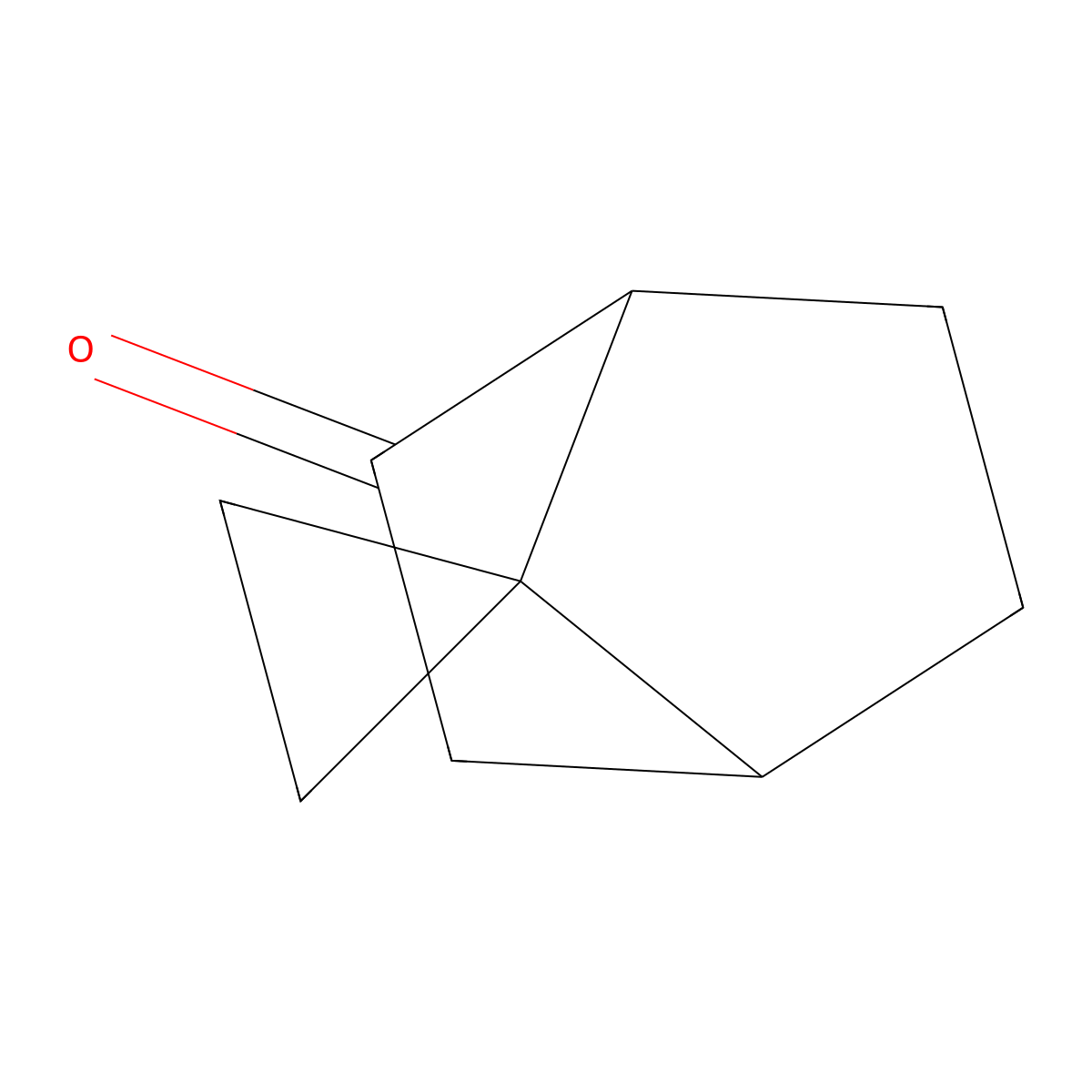 Spiro[bicyclo[2.2.1]heptane-7,1'-cyclopropane]-6-one molecular structure, CAS 20454-77-7
