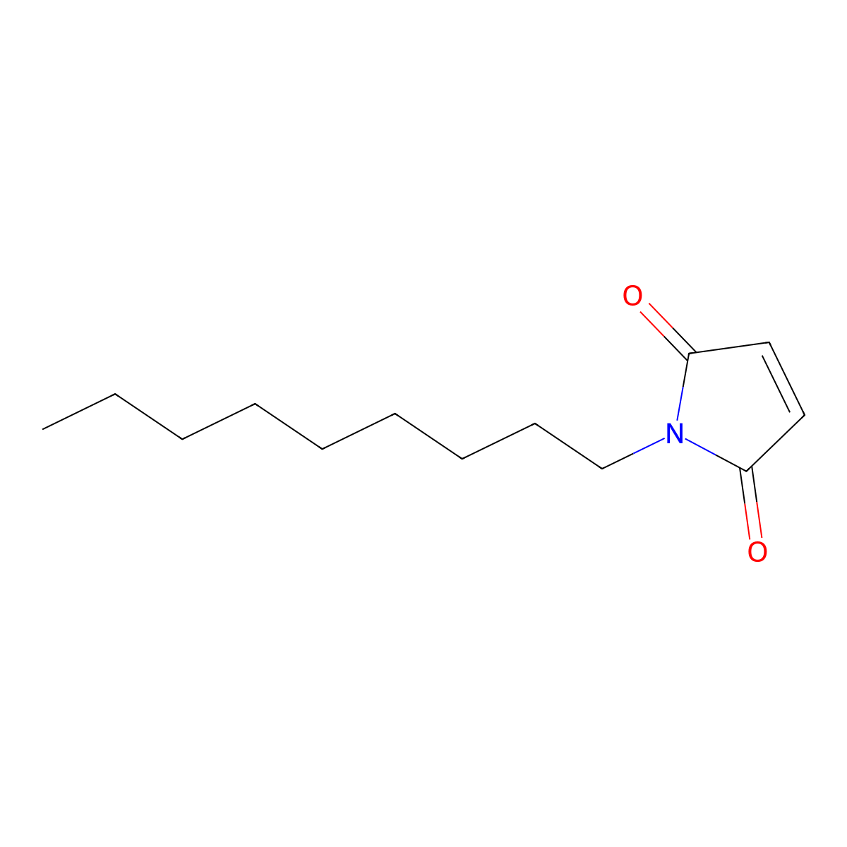 N-Nonylmaleimide molecular structure, CAS 20458-51-9