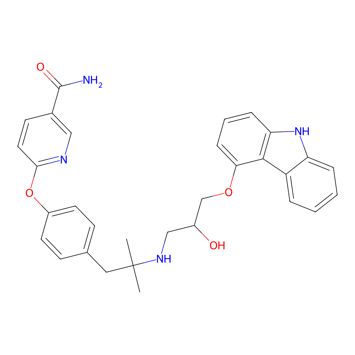 Ly-377604 molecular structure, CAS 204592-94-9