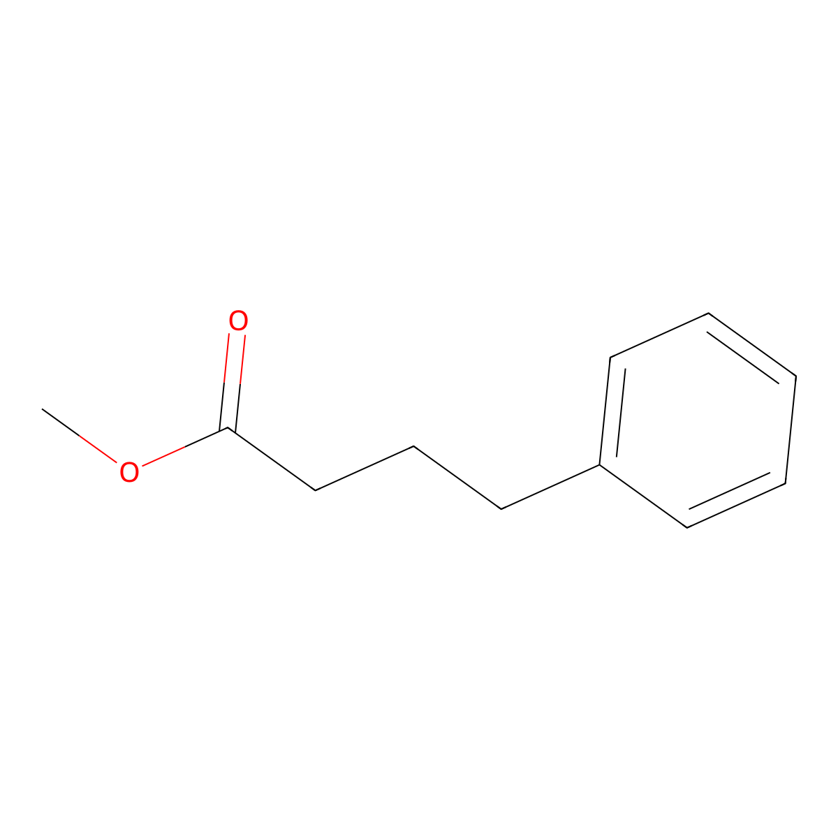 Methyl 4-Phenylbutyrate molecular structure, CAS 2046-17-5