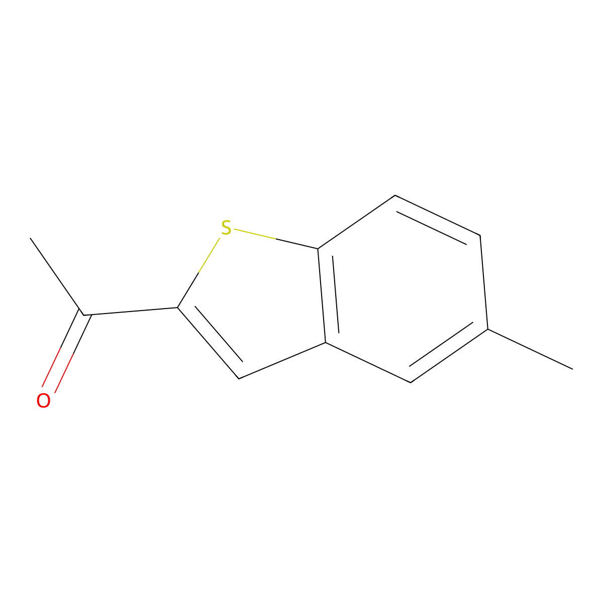1-(5-Methylbenzo[b]thiophen-2-yl)ethanone molecular structure, CAS 2046-77-7
