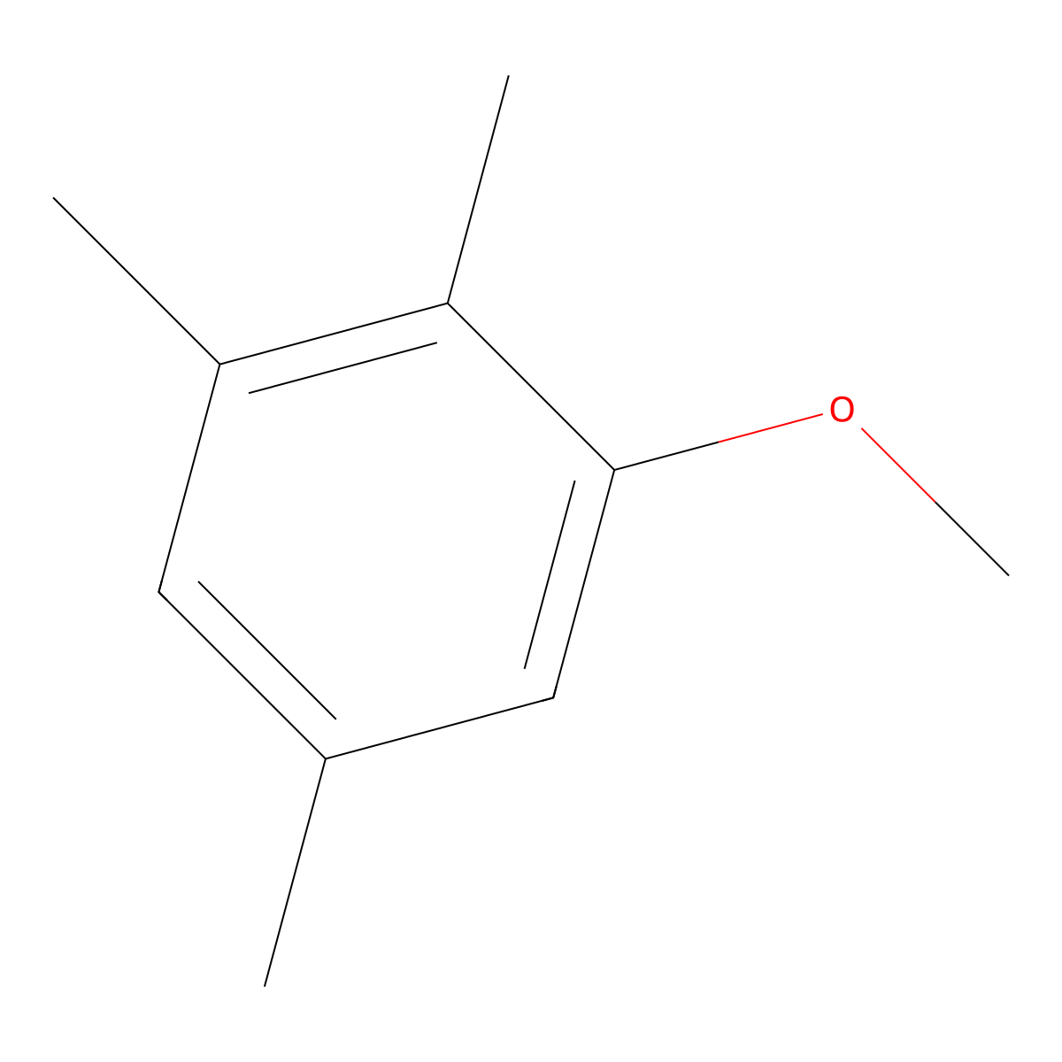 2,3,5-Trimethylanisole molecular structure, CAS 20469-61-8