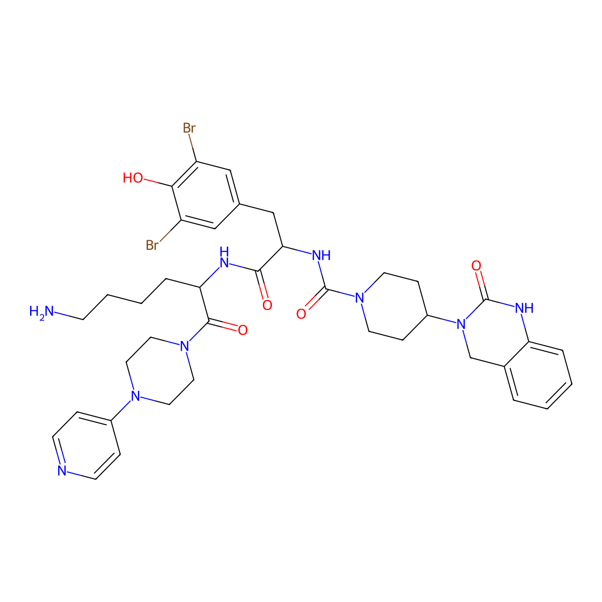 Olcegepant molecular structure, CAS 204697-65-4