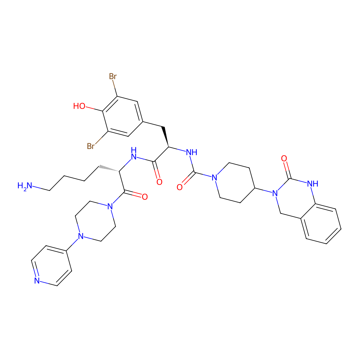 Olcegepant molecular structure, CAS 204697-65-4