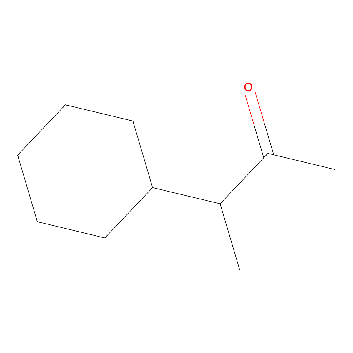 3-Cyclohexylbutan-2-one molecular structure, CAS 20474-46-8