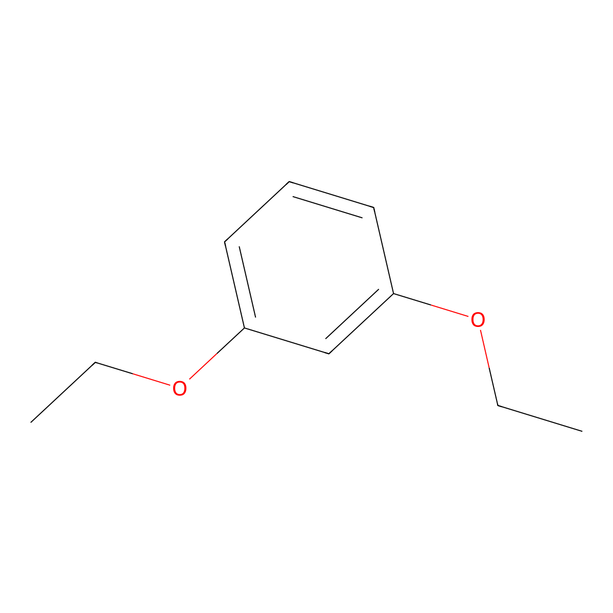 1,3-Diethoxybenzene molecular structure, CAS 2049-73-2
