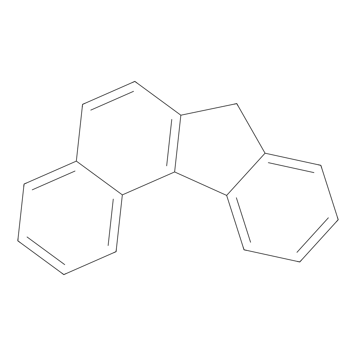 7H-Benzo(c)fluorene molecular structure, CAS 205-12-9