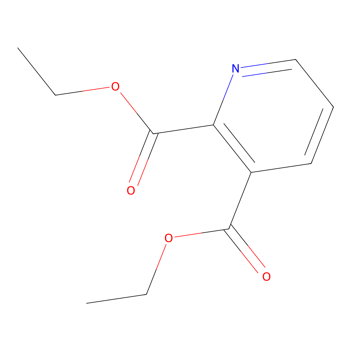 2,3-Diethyl 2,3-pyridinedicarboxylate molecular structure, CAS 2050-22-8