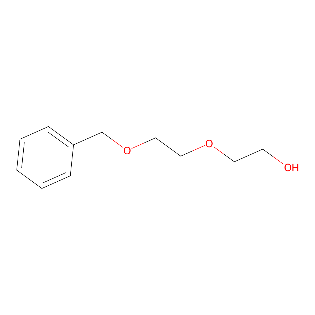 2-[2-(Benzyloxy)ethoxy]ethan-1-ol molecular structure, CAS 2050-25-1
