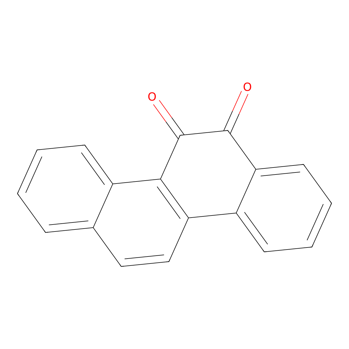 5,6-Chrysenequinone molecular structure, CAS 2051-10-7