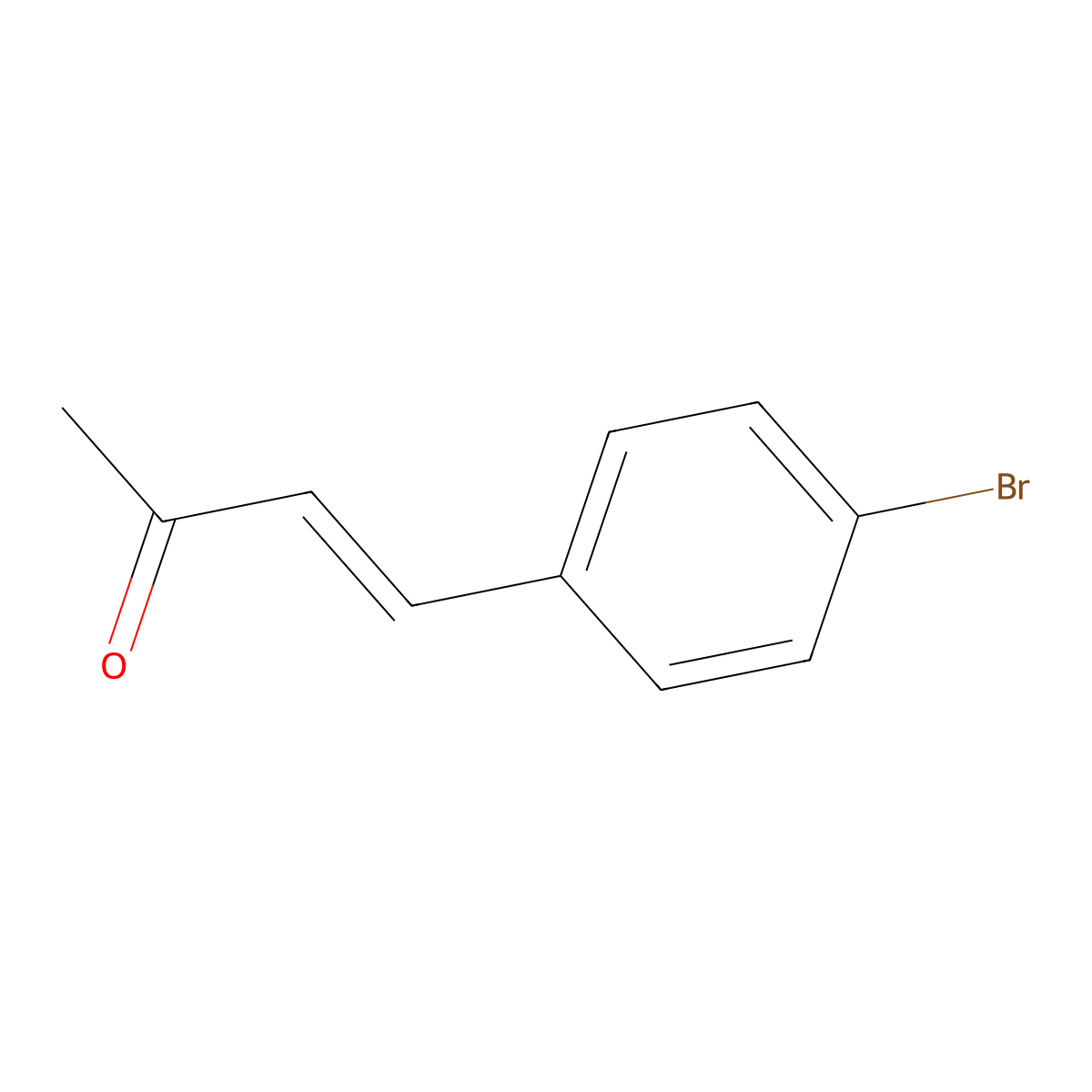 4-Bromobenzylideneacetone molecular structure, CAS 20511-04-0