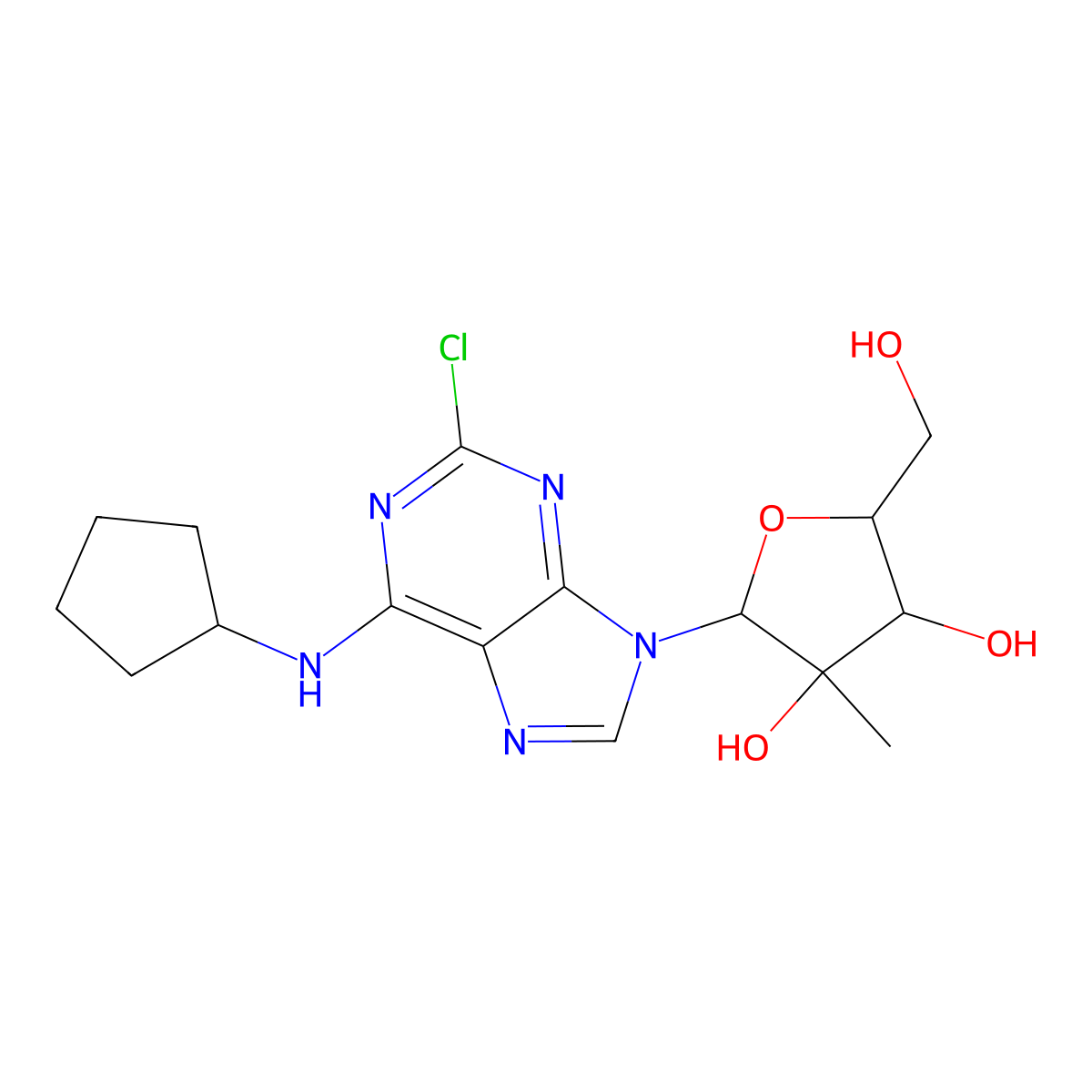 2'-Me-CCPA molecular structure, CAS 205171-12-6