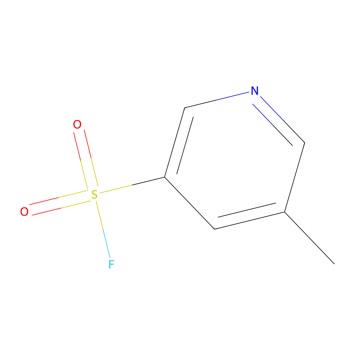 5-Methylpyridine-3-sulfonylfluoride molecular structure, CAS 2052277-22-0