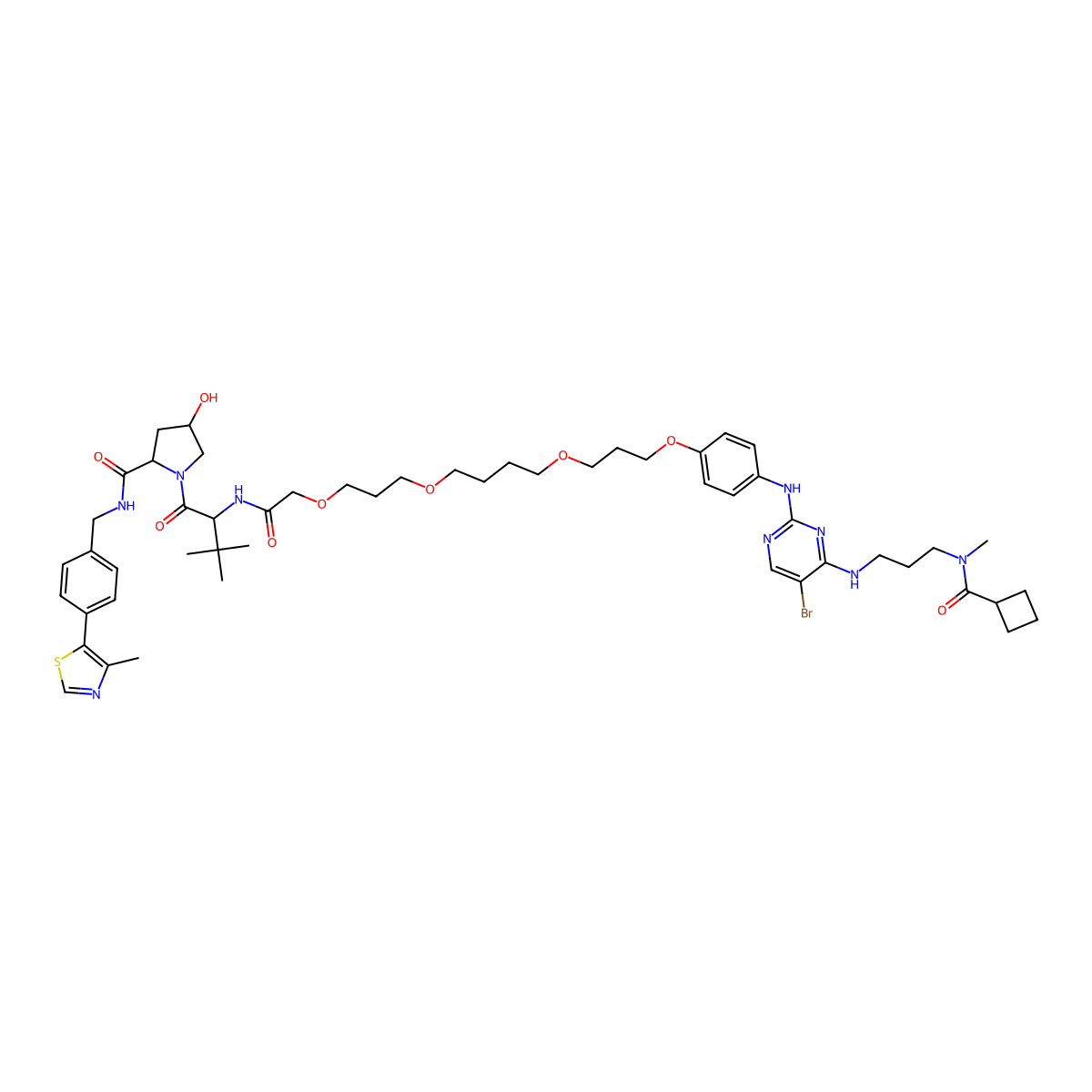 TBK1 PROTAC 3i molecular structure, CAS 2052306-13-3
