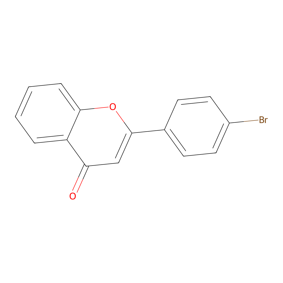 4'-Bromoflavone molecular structure, CAS 20525-20-6