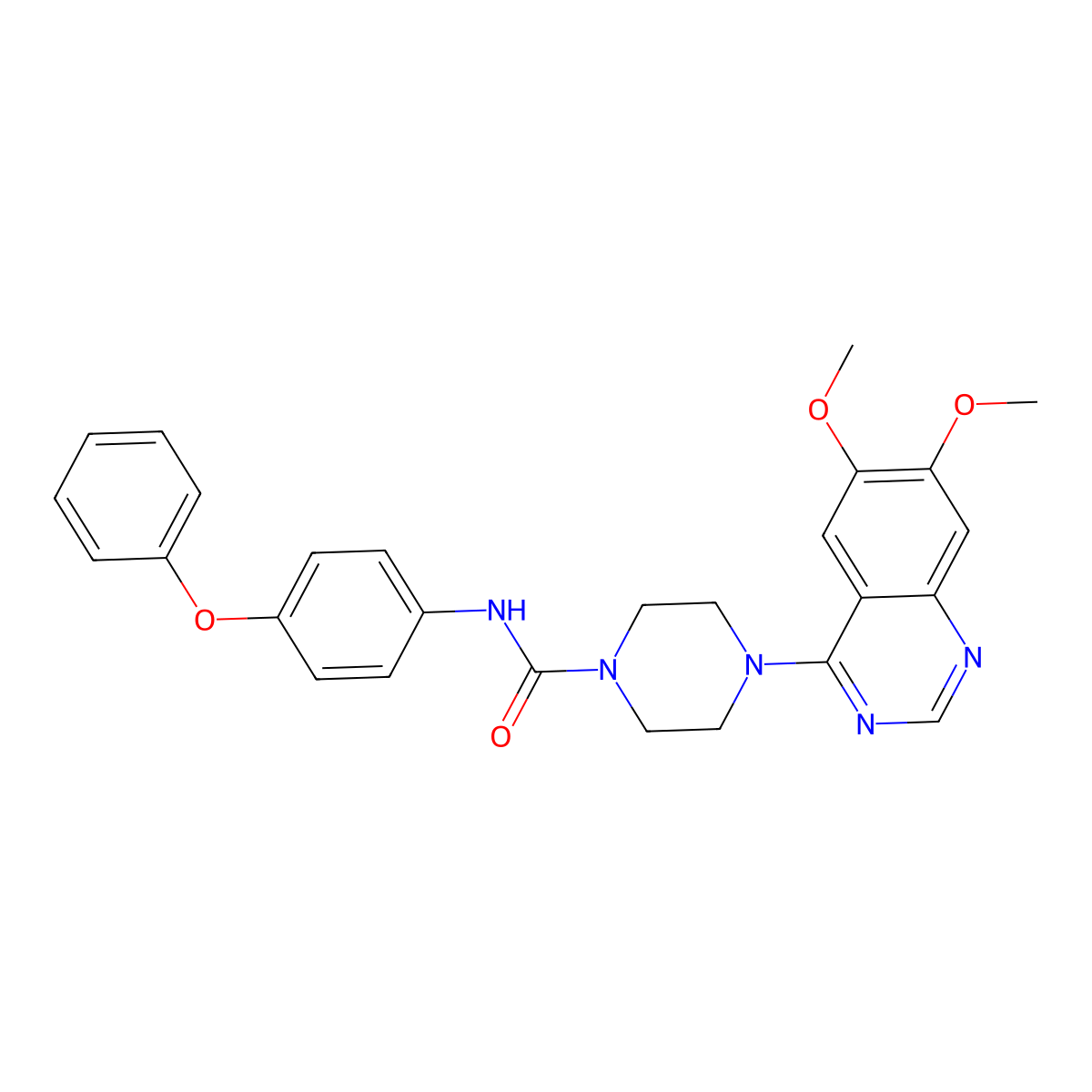 PDGF Receptor Tyrosine Kinase Inhibitor III molecular structure, CAS 205254-94-0