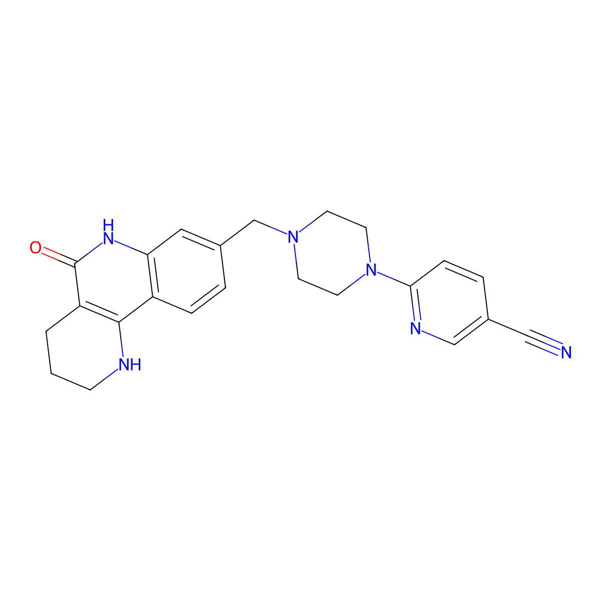 Nesuparib molecular structure, CAS 2055357-64-5