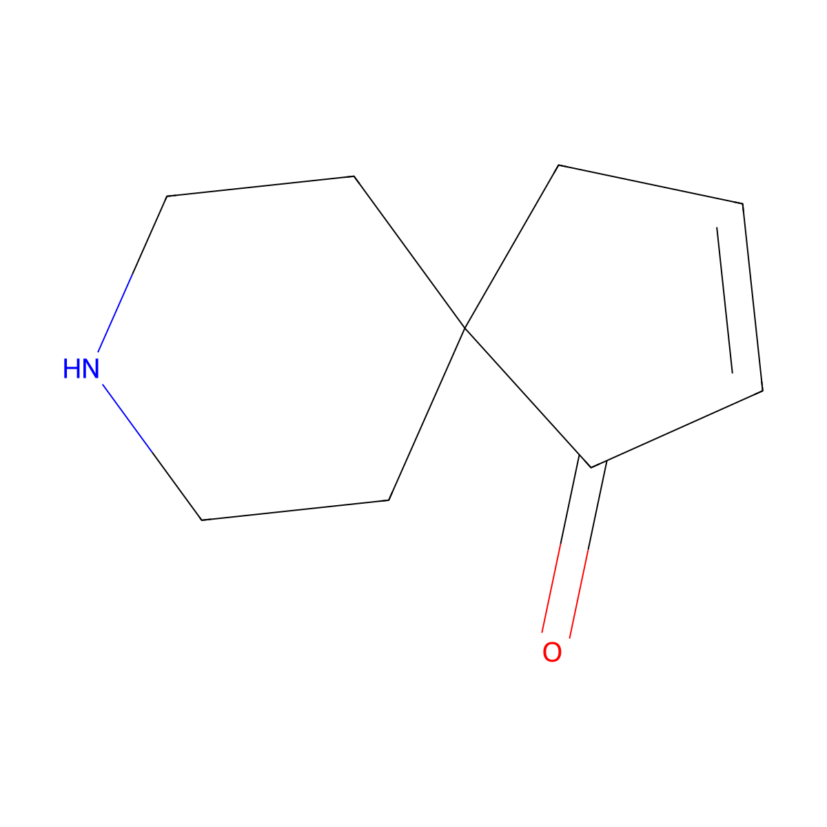 8-Azaspiro[4.5]dec-2-en-1-one molecular structure, CAS 2055840-10-1