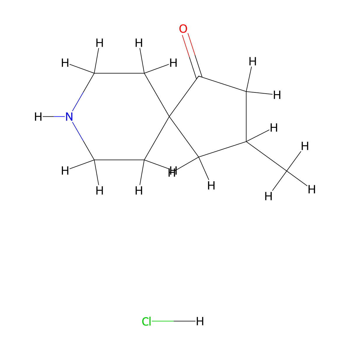 3-Methyl-8-azaspiro[4.5]decan-1-one hydrochloride molecular structure, CAS 2055841-72-8