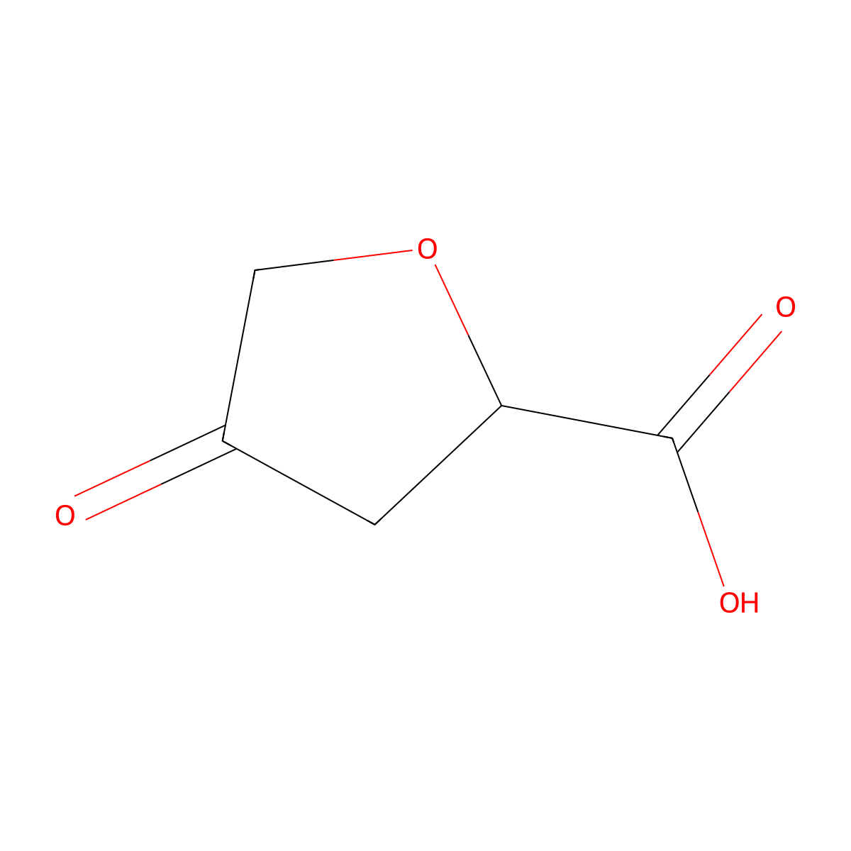 4-Oxooxolane-2-carboxylic acid molecular structure, CAS 2056072-58-1