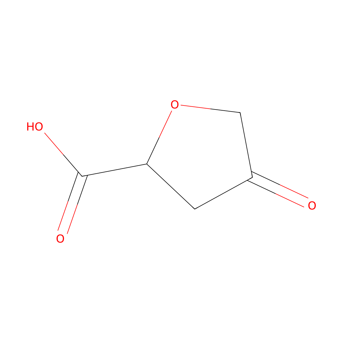4-Oxooxolane-2-carboxylic acid molecular structure, CAS 2056072-58-1