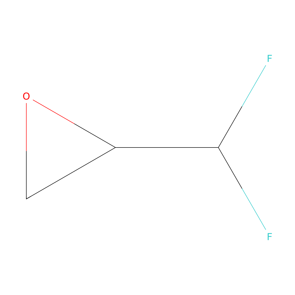 (2S)-2-(difluoromethyl)oxirane molecular structure, CAS 2056095-67-9