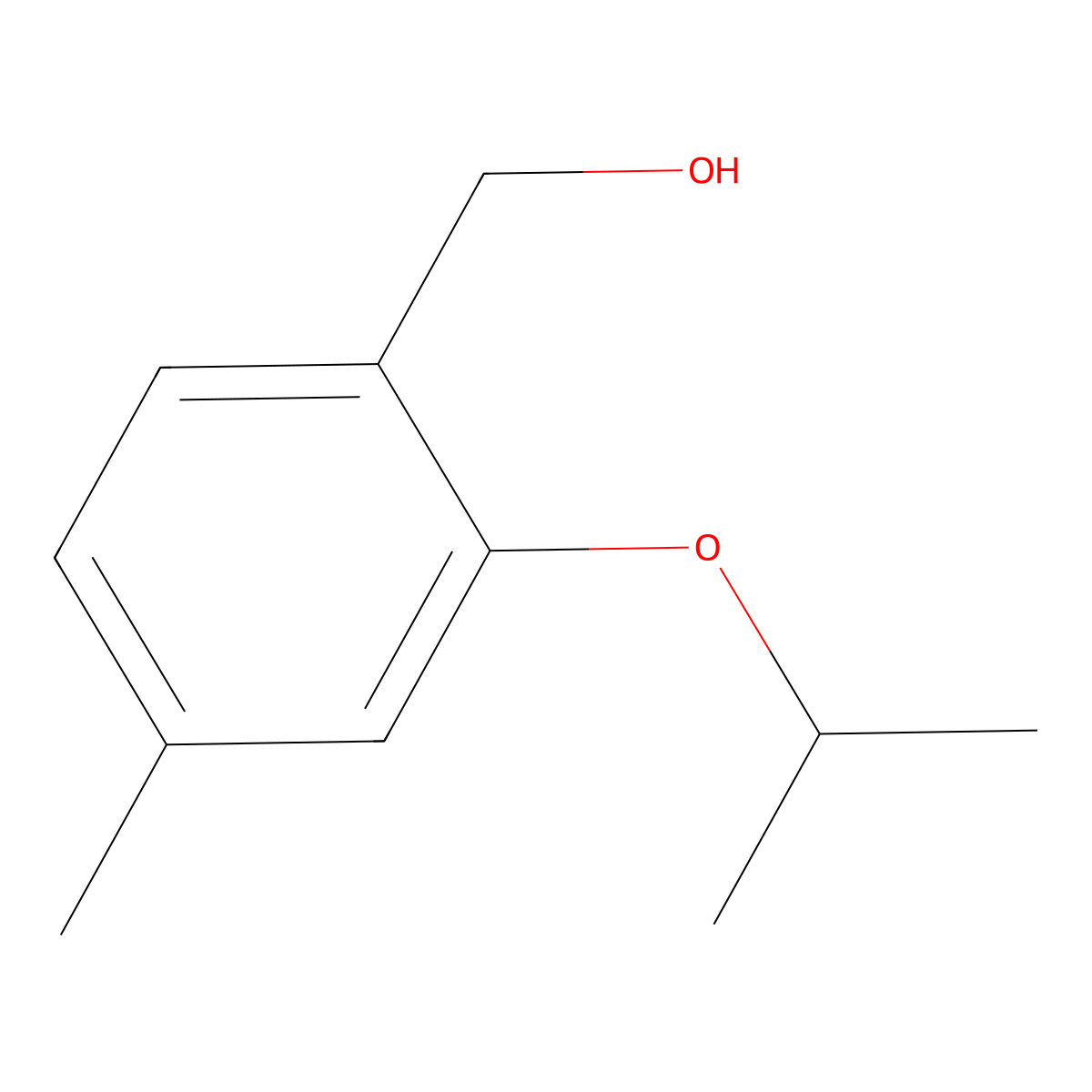 (2-Isopropoxy-4-methylphenyl)methanol molecular structure, CAS 2056110-35-9