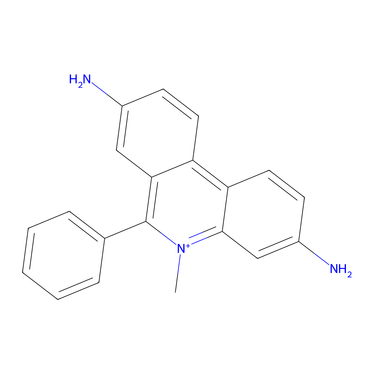 Dimidium molecular structure, CAS 20566-69-2