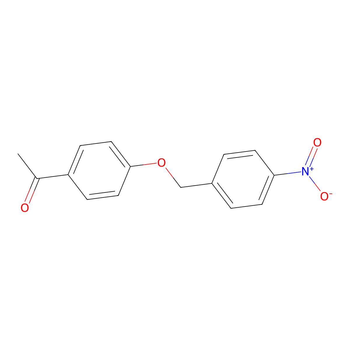 4'-(4-Nitrobenzyloxy)acetophenone molecular structure, CAS 205748-03-4