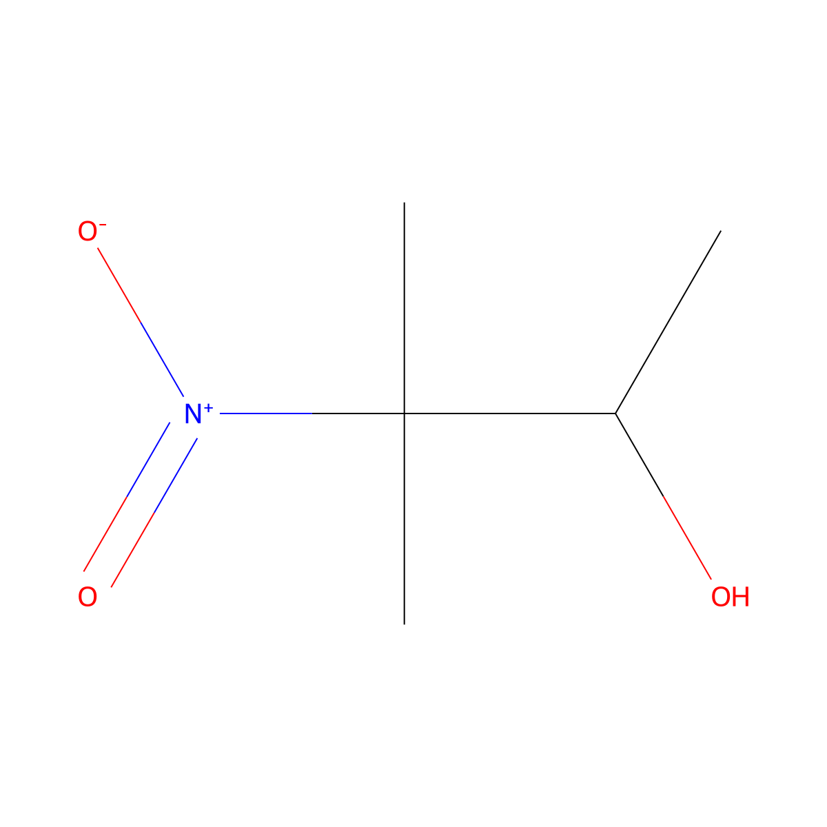 3-Methyl-3-nitrobutan-2-ol molecular structure, CAS 20575-38-6